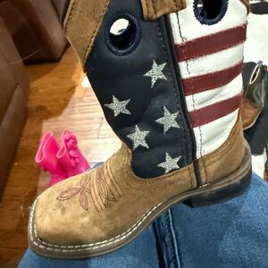 Children's Star-Spangled Cowboy Boots